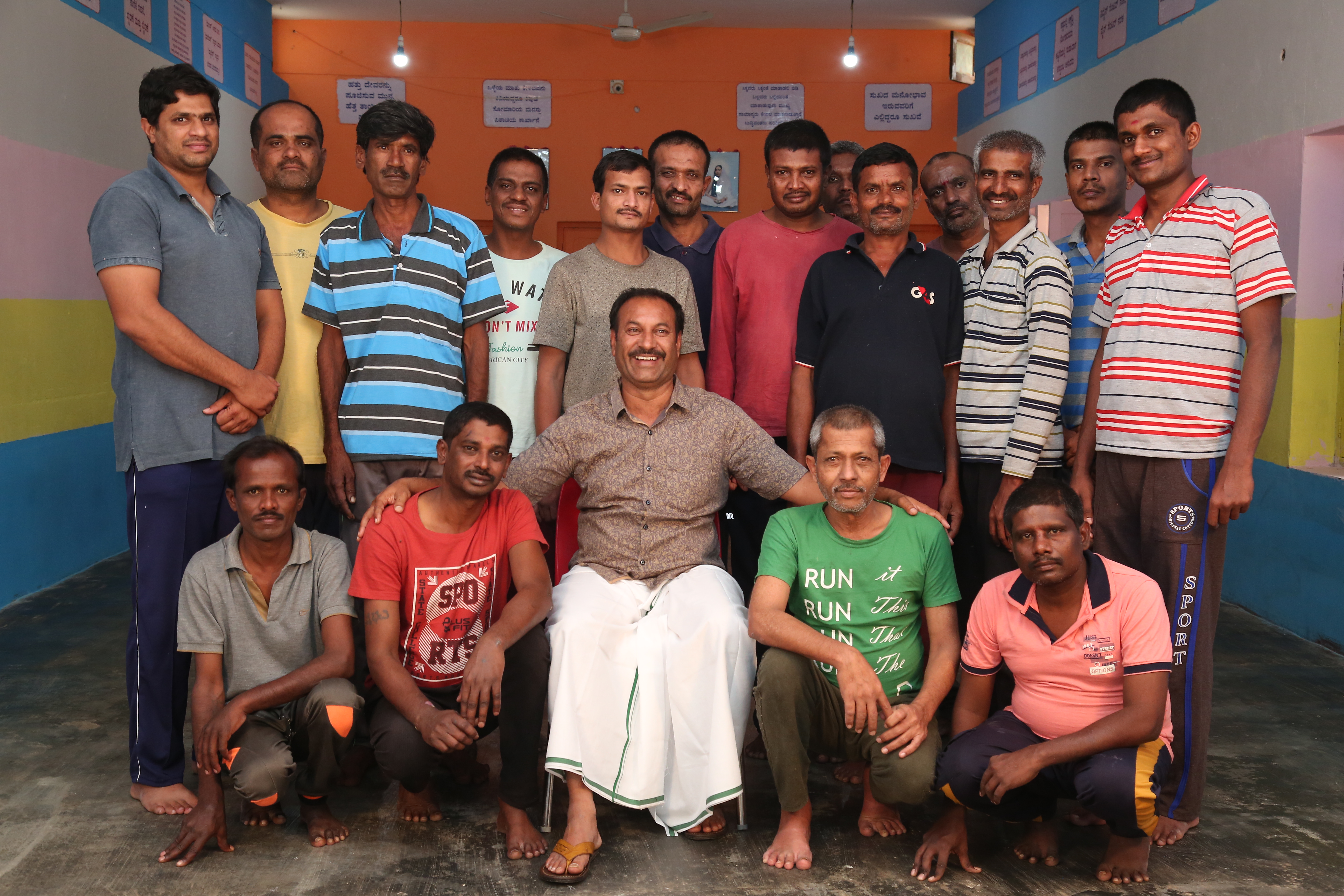 Sri Sai Integrated Rehabilitation Centre inmates